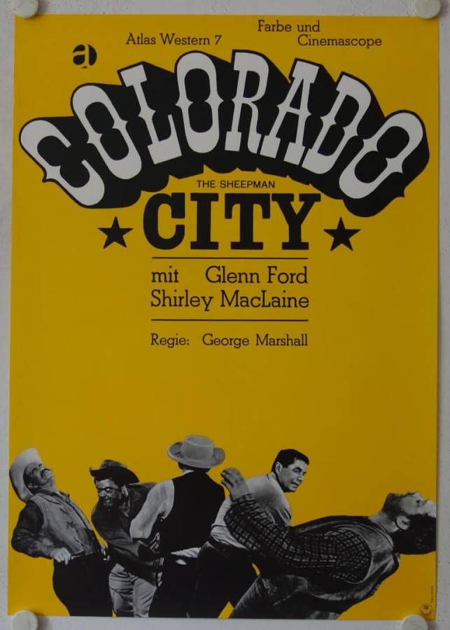 Colorado City originales deutsches Filmplakat (R60s)